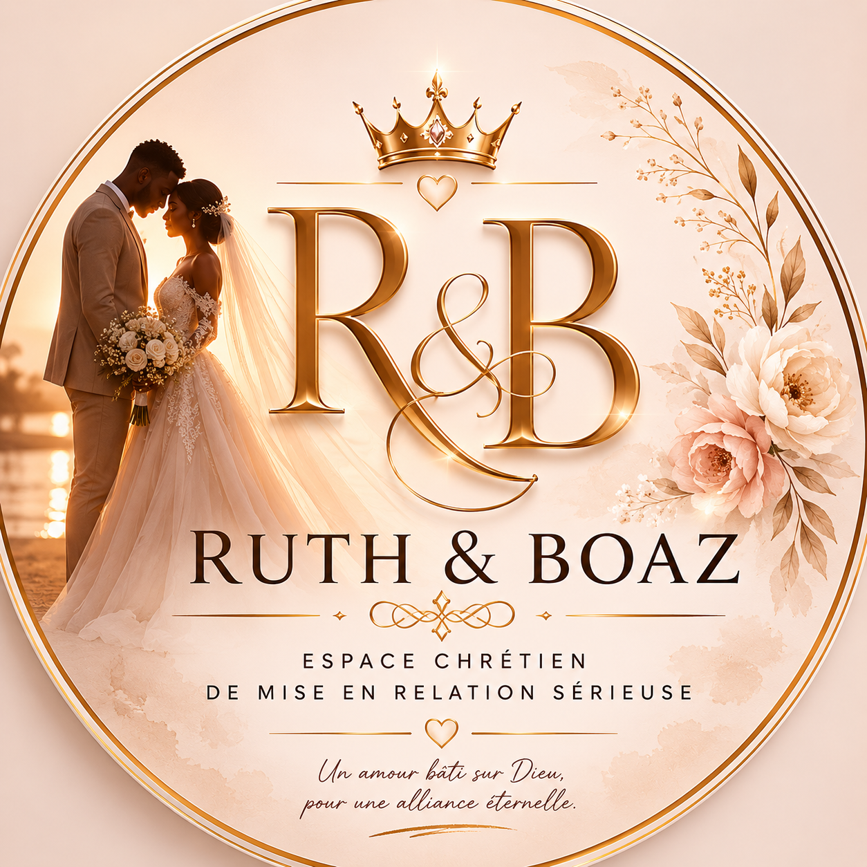 Logo Ruth & Boaz — espace chrétien de mise en relation sérieuse